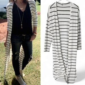 Sadie & Sage Long Line Open Cardigan